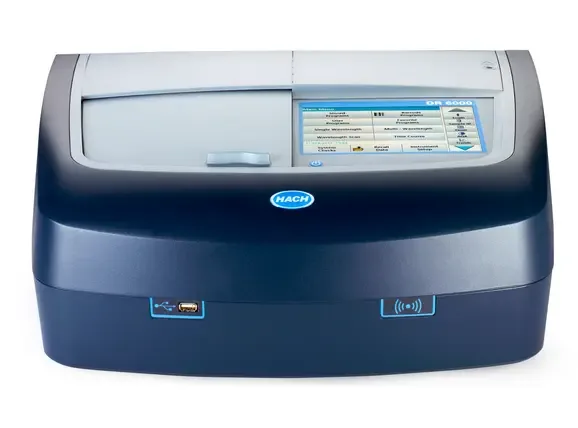 Hach DR6000 UV VIS Spectrophotometer with RFID Technology LPV441.99.00012 benchtop lab instrument